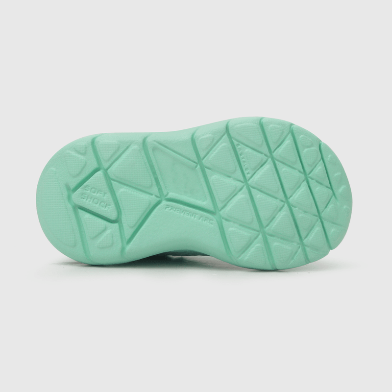 Zapatilla para niña deportiva de niña 1 velcro caña baja calipso (21 a 27)