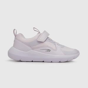 Zapatilla para niña niña velcro elástico básica morada (28 a 38)