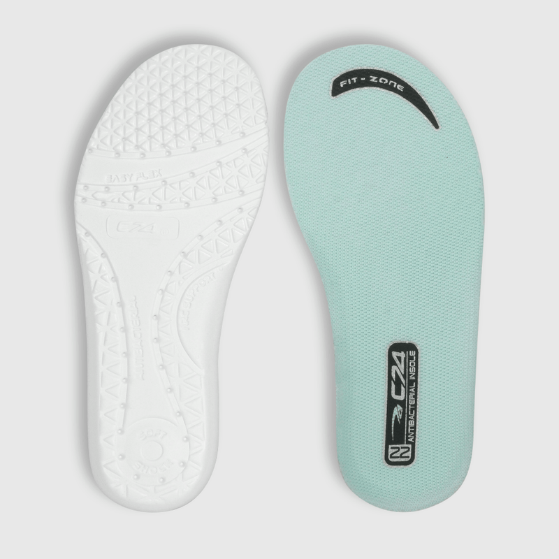 Zapatilla para niña niña velcro elástico basketball blanca (21 a 27)