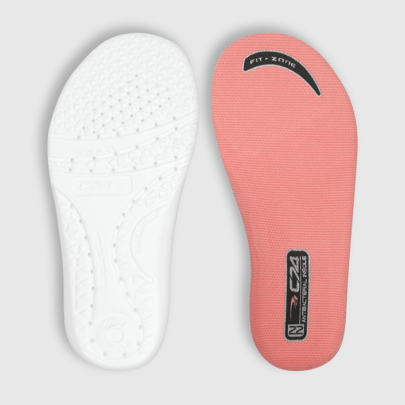 Zapatilla para niña niña velcro elástico reciclada rosada (21 a 27)
