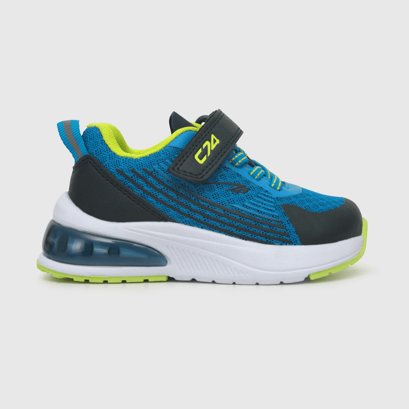 Zapatilla para niño velcro elástico sport azul (21 a 27)