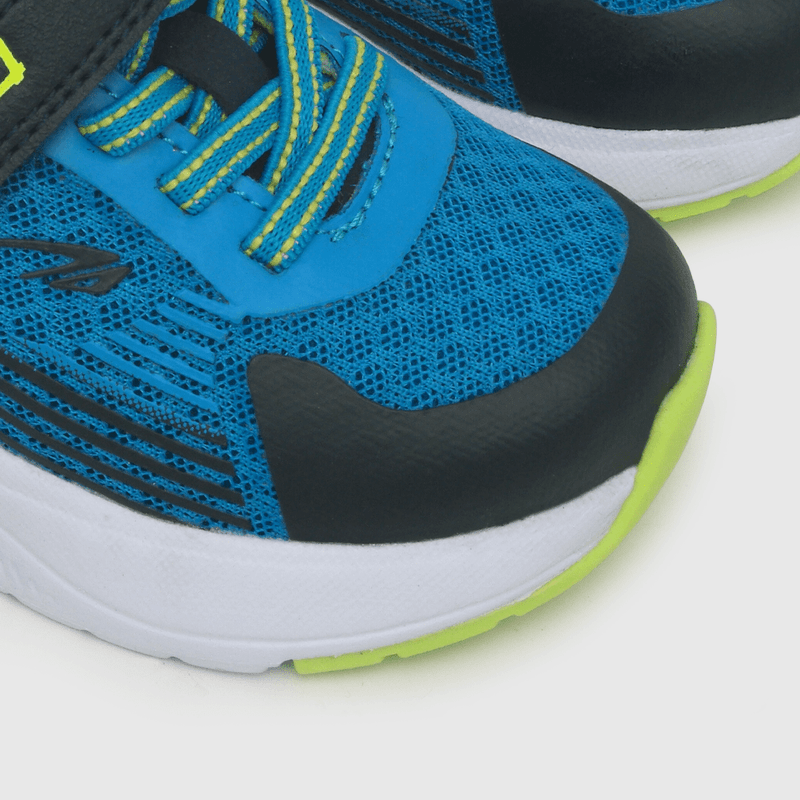 Zapatilla para niño velcro elástico sport azul (21 a 27)