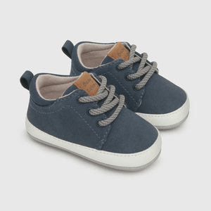 Zapato para niño clasico cordones azul (14 a 18)