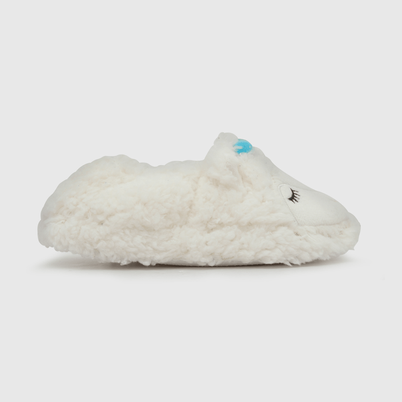 Pantufla para niña blanca (28 a 38)