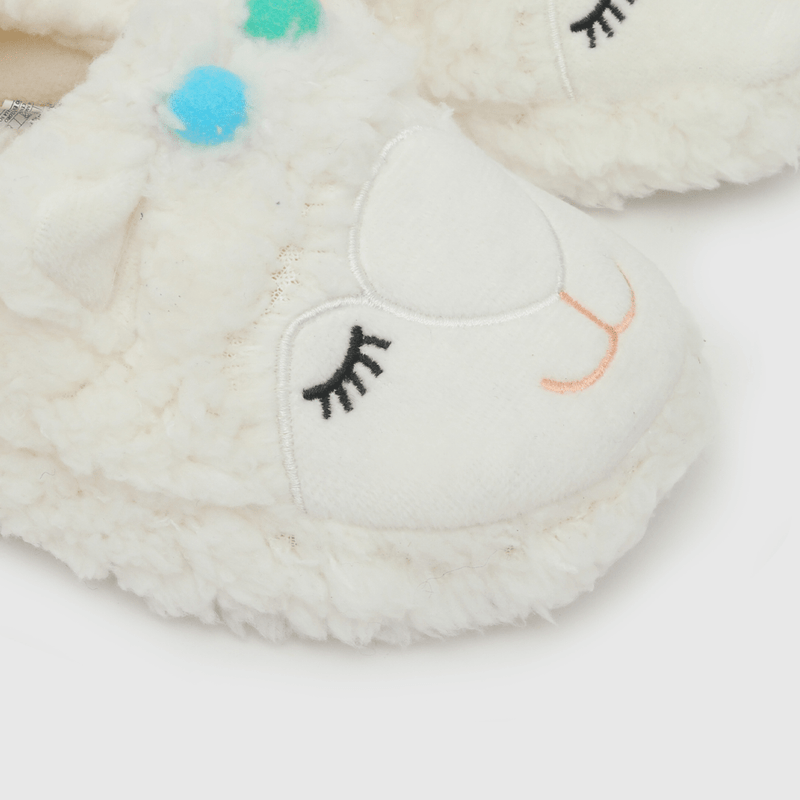 Pantufla para niña blanca (28 a 38)