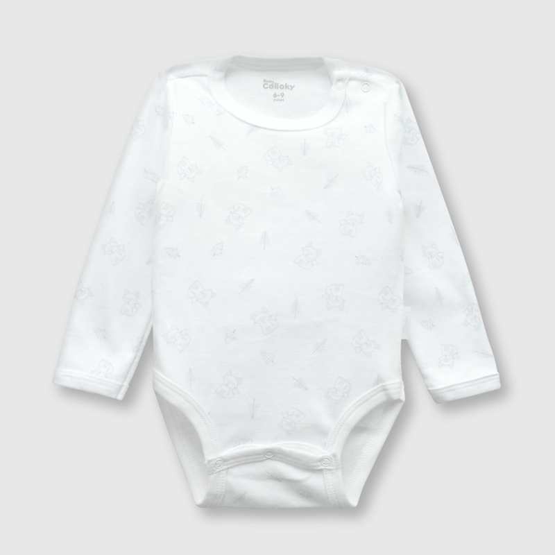 Body de bebé niño 3 pack de algodón celeste (0 a 24 meses)