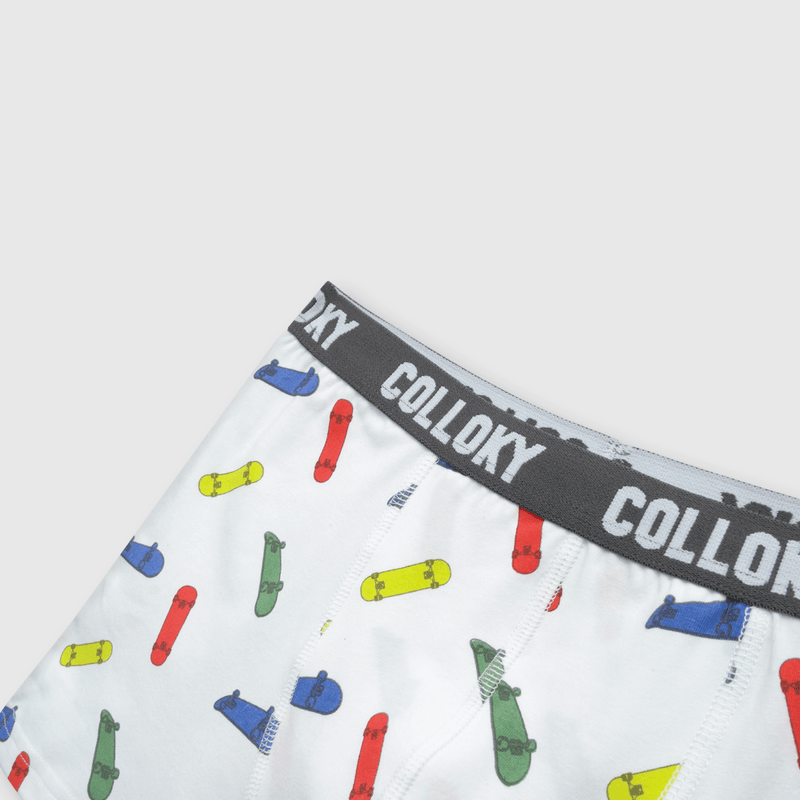 Boxer de niño 3 pack estampado verde (2 a 12 años)