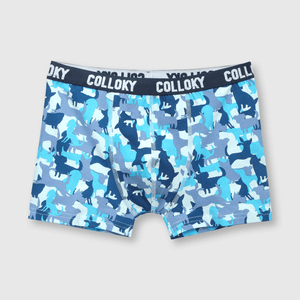 Boxer de niño 3 pack estampado gris (2 a 12 años)
