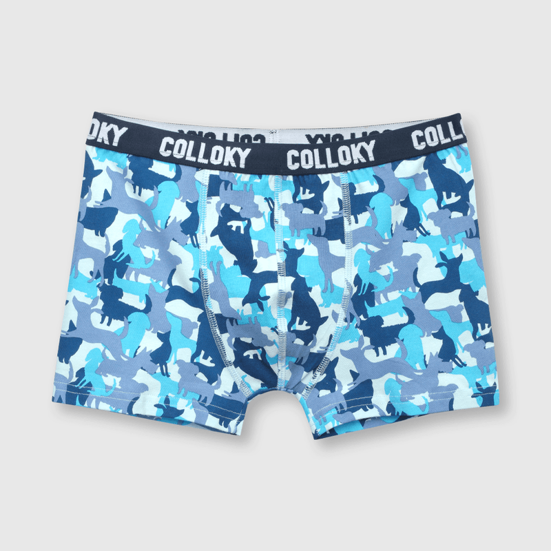 Boxer de niño 3 pack estampado gris (2 a 12 años)