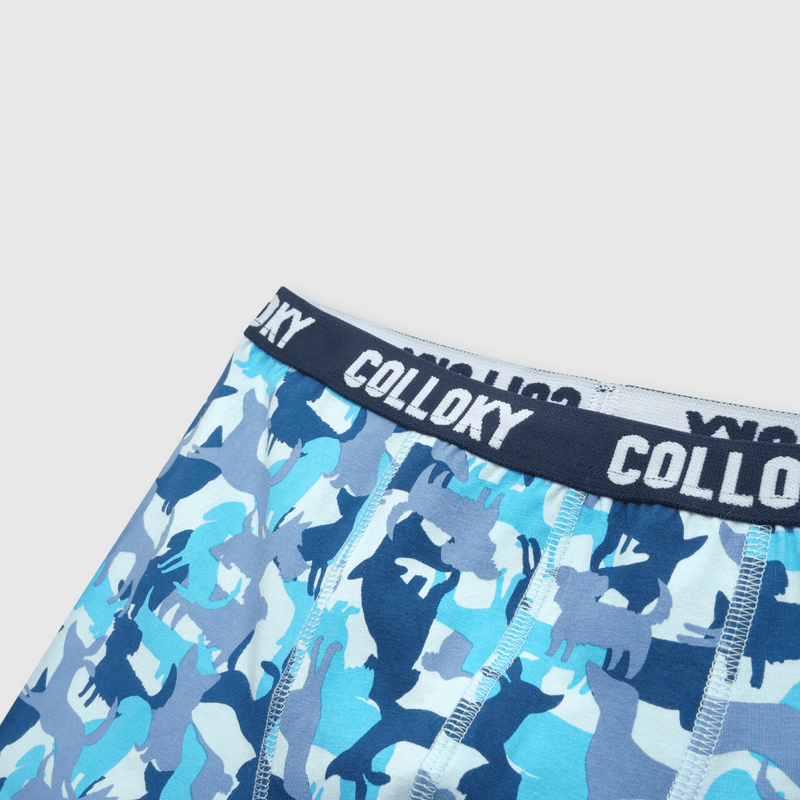 Boxer de niño 3 pack estampado gris (2 a 12 años)