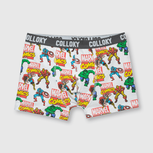Boxer de niño 3 pack Marvel Comics gris (2 a 12 años)