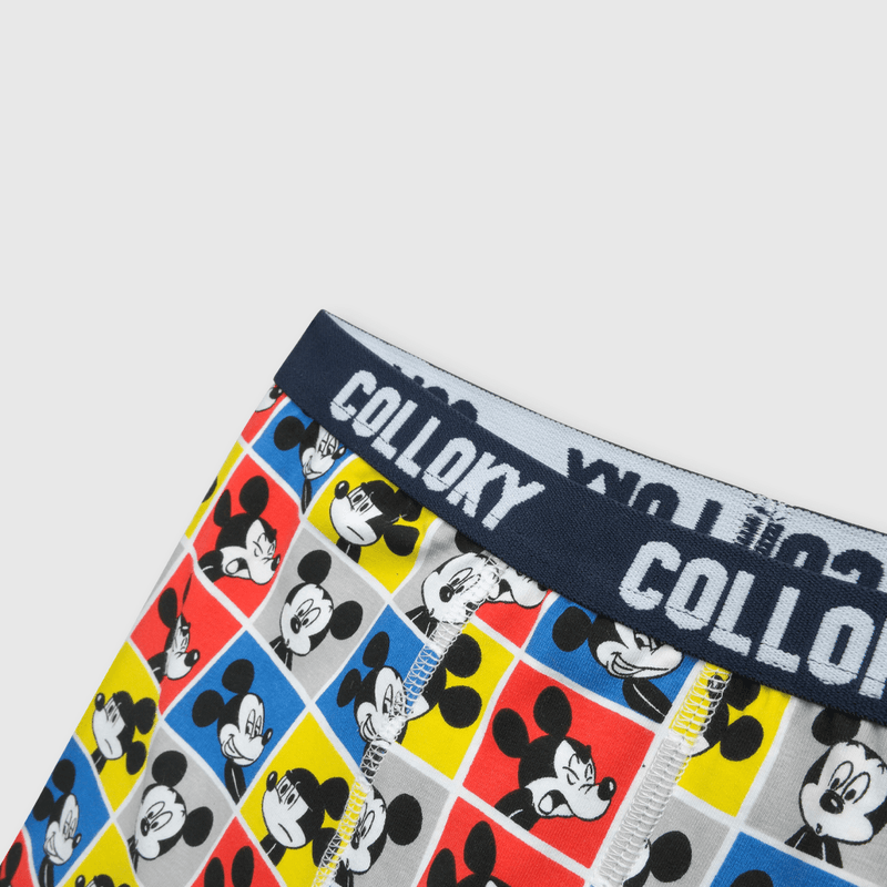 Boxer de niño 3 pack Mickey azul (23 a 37)