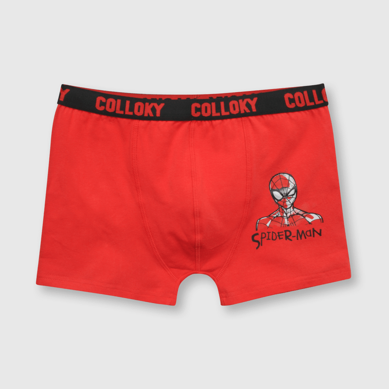 Boxer de niño 3 pack Spiderman negro (2 a 12 años)