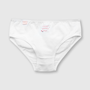 Calzón de niña 3 pack estampado rosado (2 a 12 años)