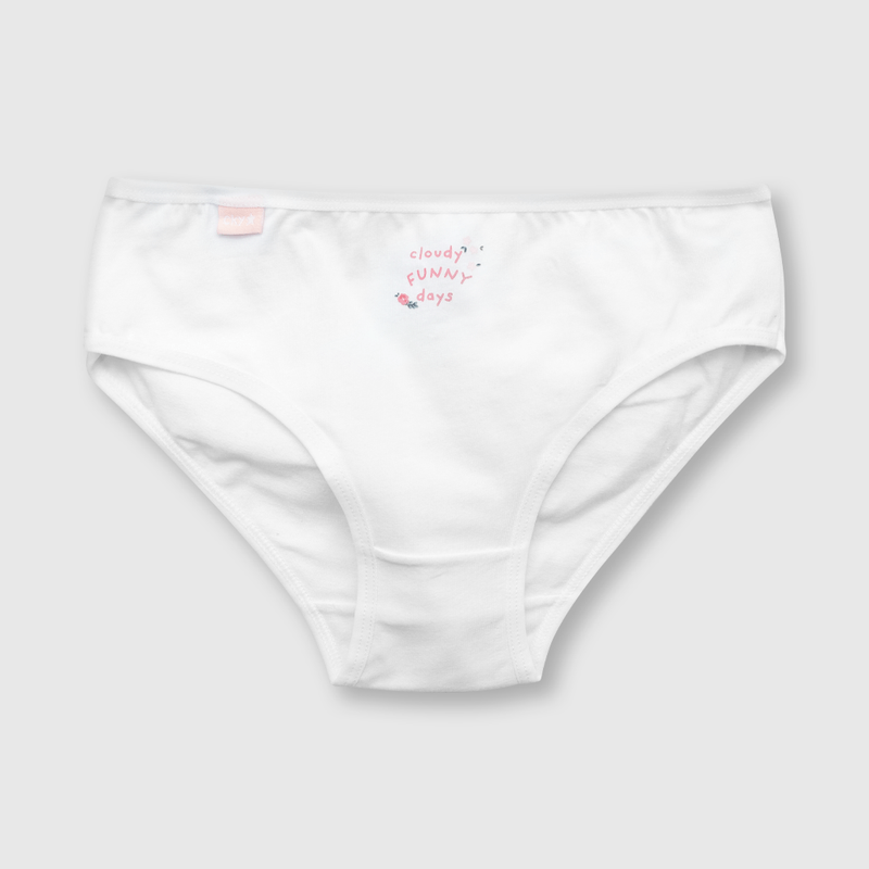 Calzón de niña 3 pack estampado rosado (2 a 12 años)