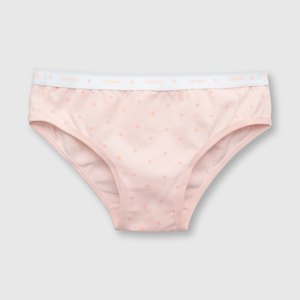 Calzón de niña 3 pack estampado rosado (2 a 12 años)