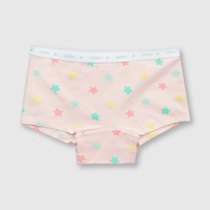 Calzón de niña 3 pack estampado rosado (2 a 12 años)