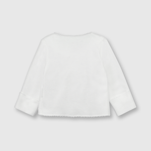 Camiseta de bebé unisex 3 pack de algodón blanco (talla única)