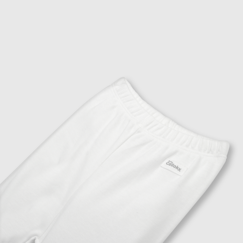 Panty ballerina de bebé unisex 3 pack de algodón blanco (0 a 24 meses)
