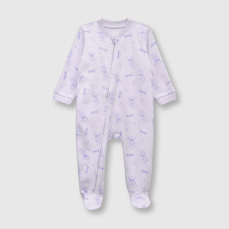Pijama de bebé niña Daisy morado (0 a 24 meses)