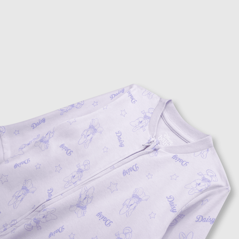 Pijama de bebé niña Daisy morado (0 a 24 meses)