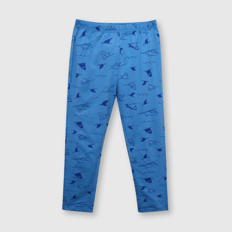 Pijama Niño De Algodón Azul (2 A 12 Años) Colloky