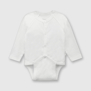 Pilucho de bebé unisex 3 pack de algodón blanco (0 a 24 meses)
