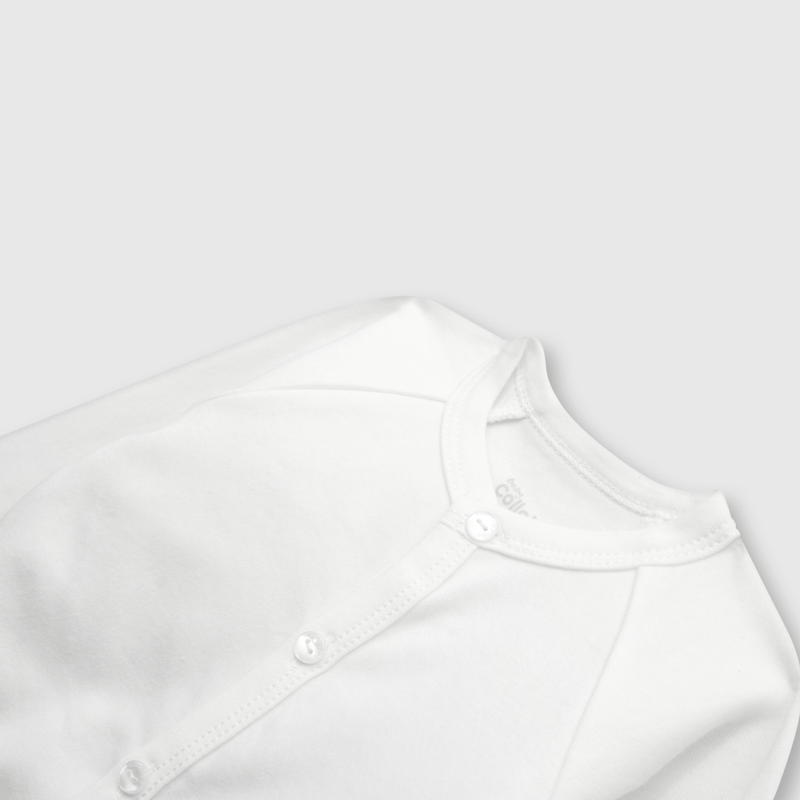 Pilucho de bebé unisex 3 pack de algodón blanco (0 a 24 meses)