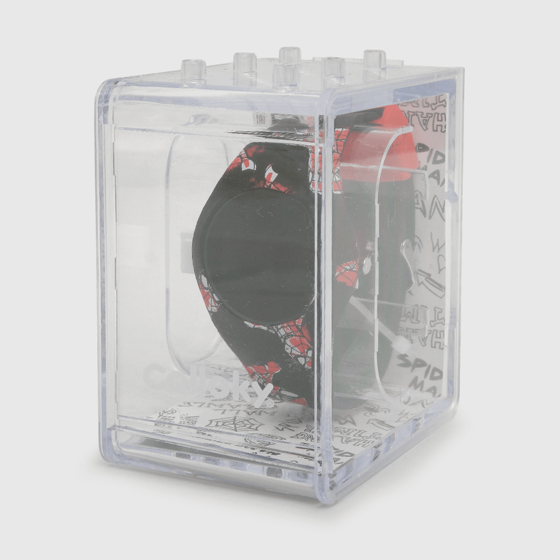 Reloj de niño digital Spiderman negro (talla única)