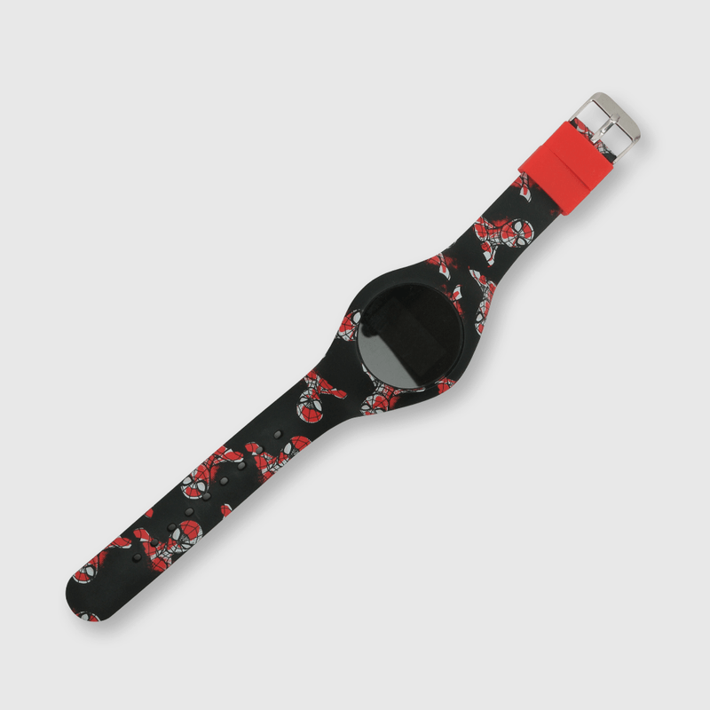 Reloj de niño digital Spiderman negro (talla única)