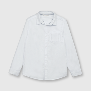 Camisa de niño clasica oxford blanco (2 a 12 años)