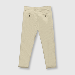 Pantalón de niño clasico de twill beige (2 a 12 años)