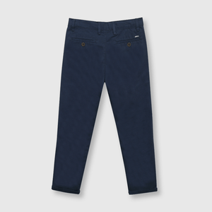Pantalón de niño clasico de twill azul (2 a 12 años)