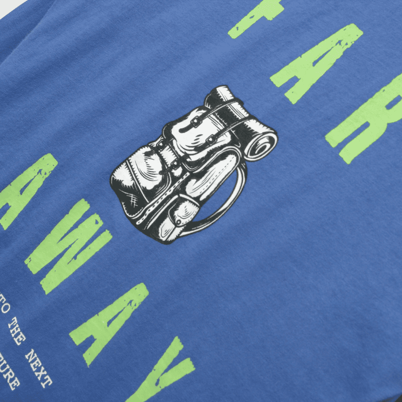 Polera de niño urbana azul (2 a 12 años)