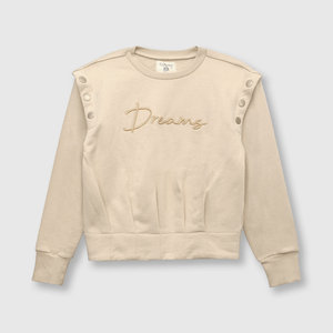 Polerón de niña dreams beige (2 a 12 años)