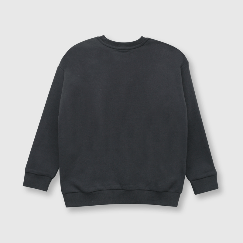 Polerón de niño estampado gris (2 a 12 años)