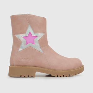 Bota para niña rosada (28 a 36)