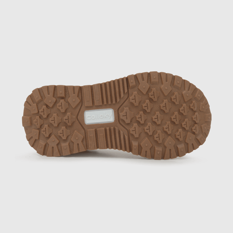 Zapatilla para niña 2 velcros jogging blanca (21 a 27)