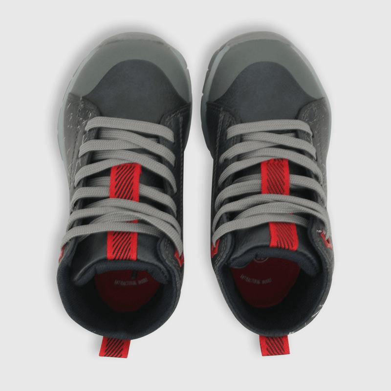 Zapatilla para niño luces cordones marvel glow azul (21 a 27)