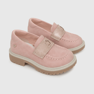 Zapato para niña mocasin rosado (21 a 27)