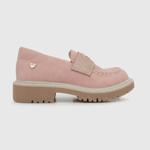 Zapato para niña mocasin rosado (21 a 27)
