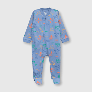 Pijama de bebé niño de algodón denim (0 a 24 meses)