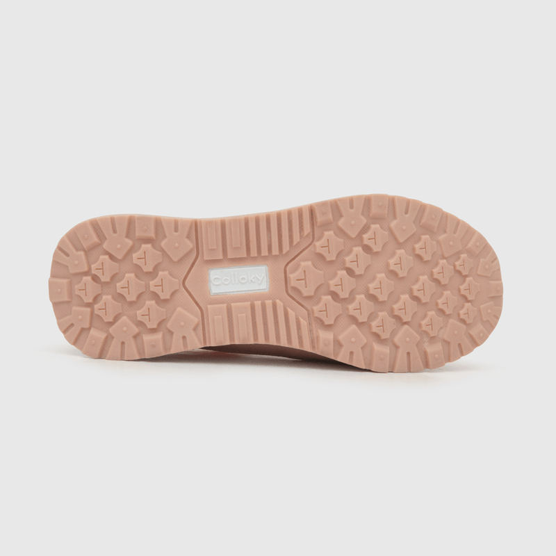 Zapatilla para niña 2 velcros jogging rosada (28 a 38)