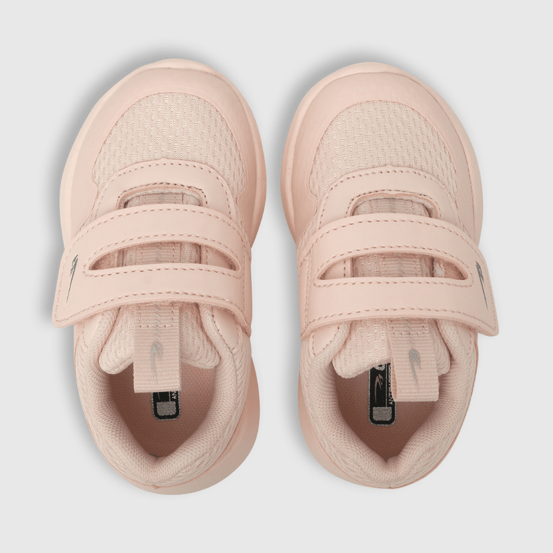 Zapatilla para niña velcro simple rosada (18 a 21)