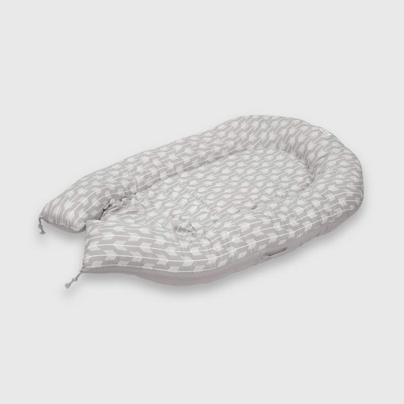 Nido de bebe Unisex gris (talla única)