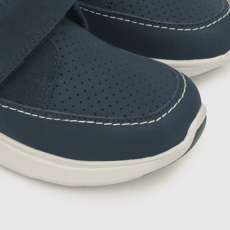 Zapato para niño n de niño, velcro, perforaciones upper azul (28 a 38)