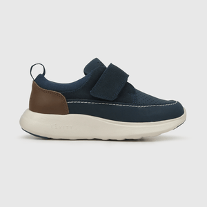 Zapato para niño n de niño, velcro, perforaciones upper azul (28 a 38)