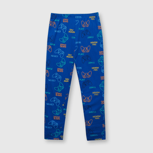 Pijama de niño de algodón azul / blue (2 a 12 años)