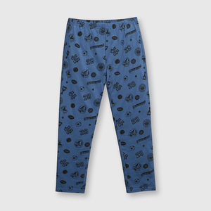 Pijama de niño de algodón Mickey azul (2 a 12 años)