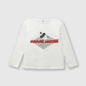 Polera de bebé niña Disney 100 blanco (3 a 36 meses)